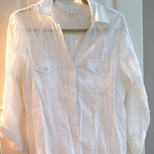 Eden and Olivia White Shirt